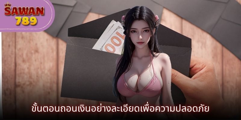 ขั้นตอนถอนเงินอย่างละเอียดเพื่อความปลอดภัย